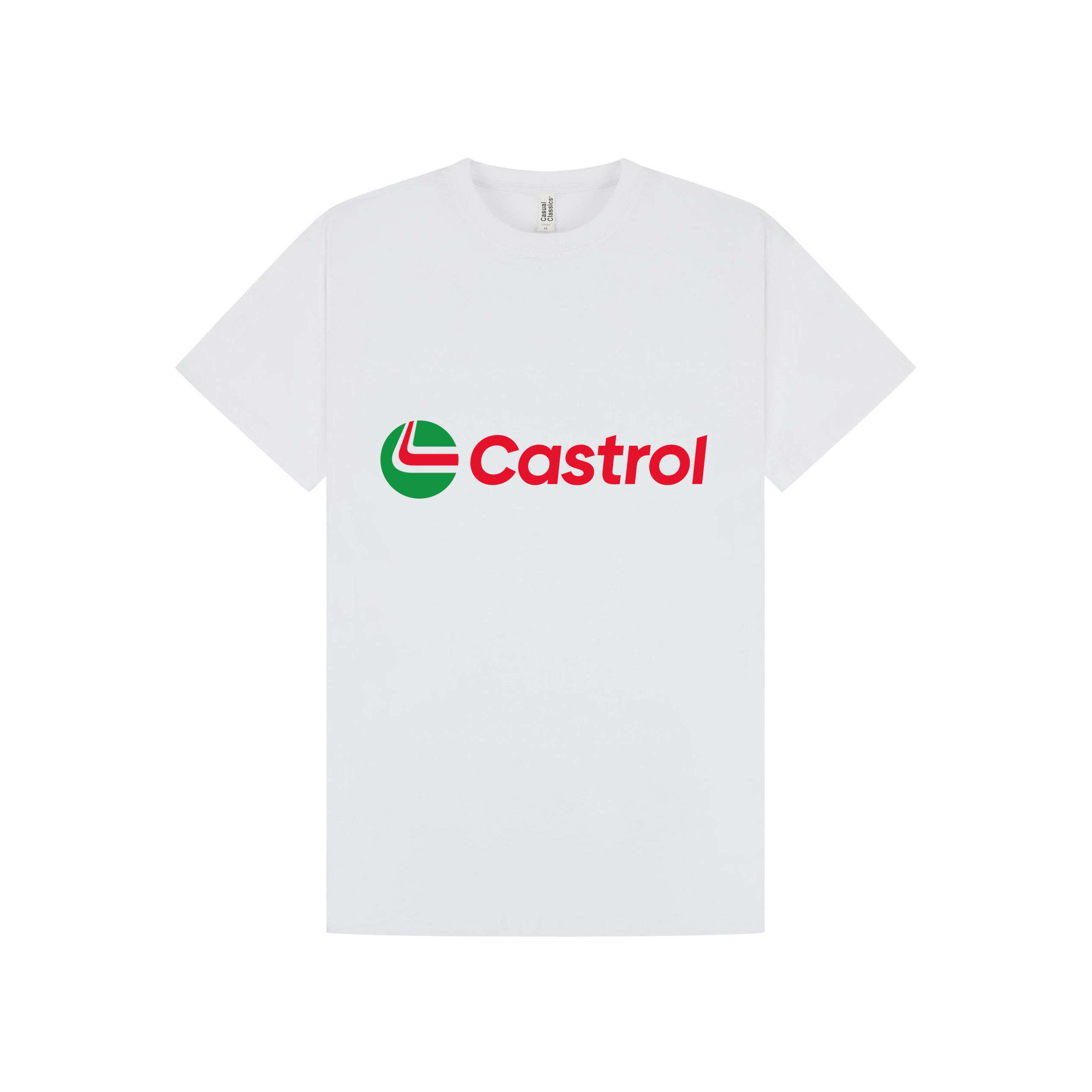 White Printed T-shirt Front