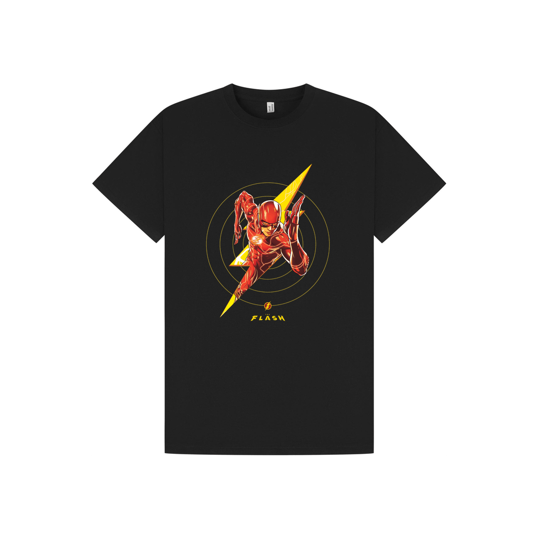 Black Printed T-shirt Front