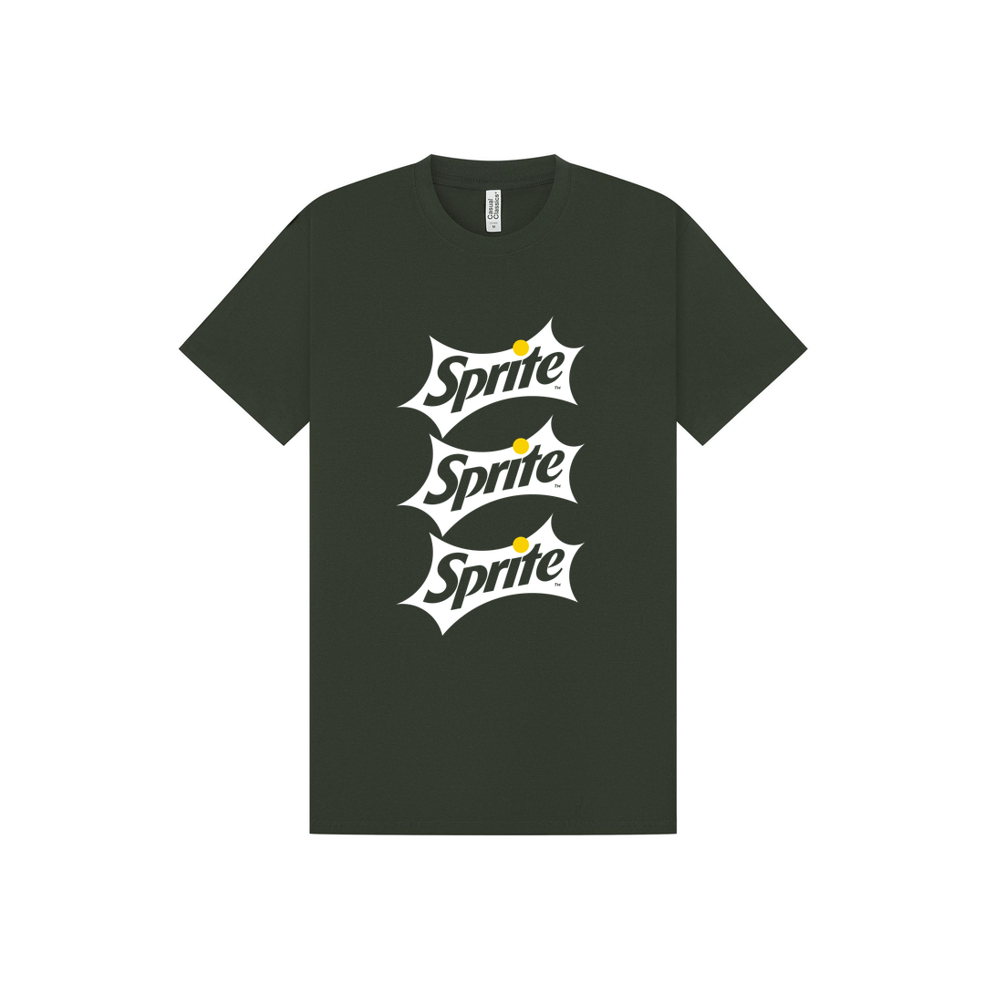 Forest Green Printed T-shirt Front