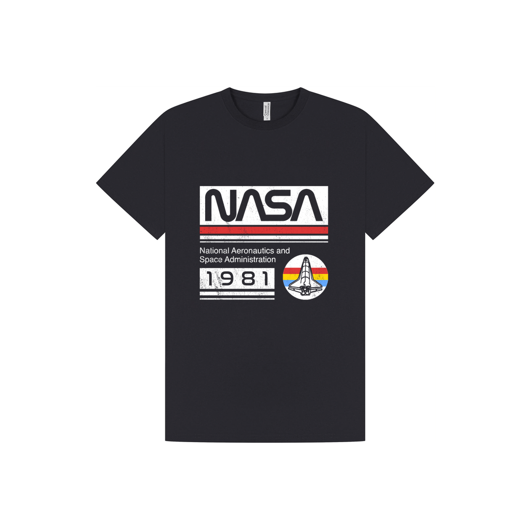 Navy Printed T-shirt Front