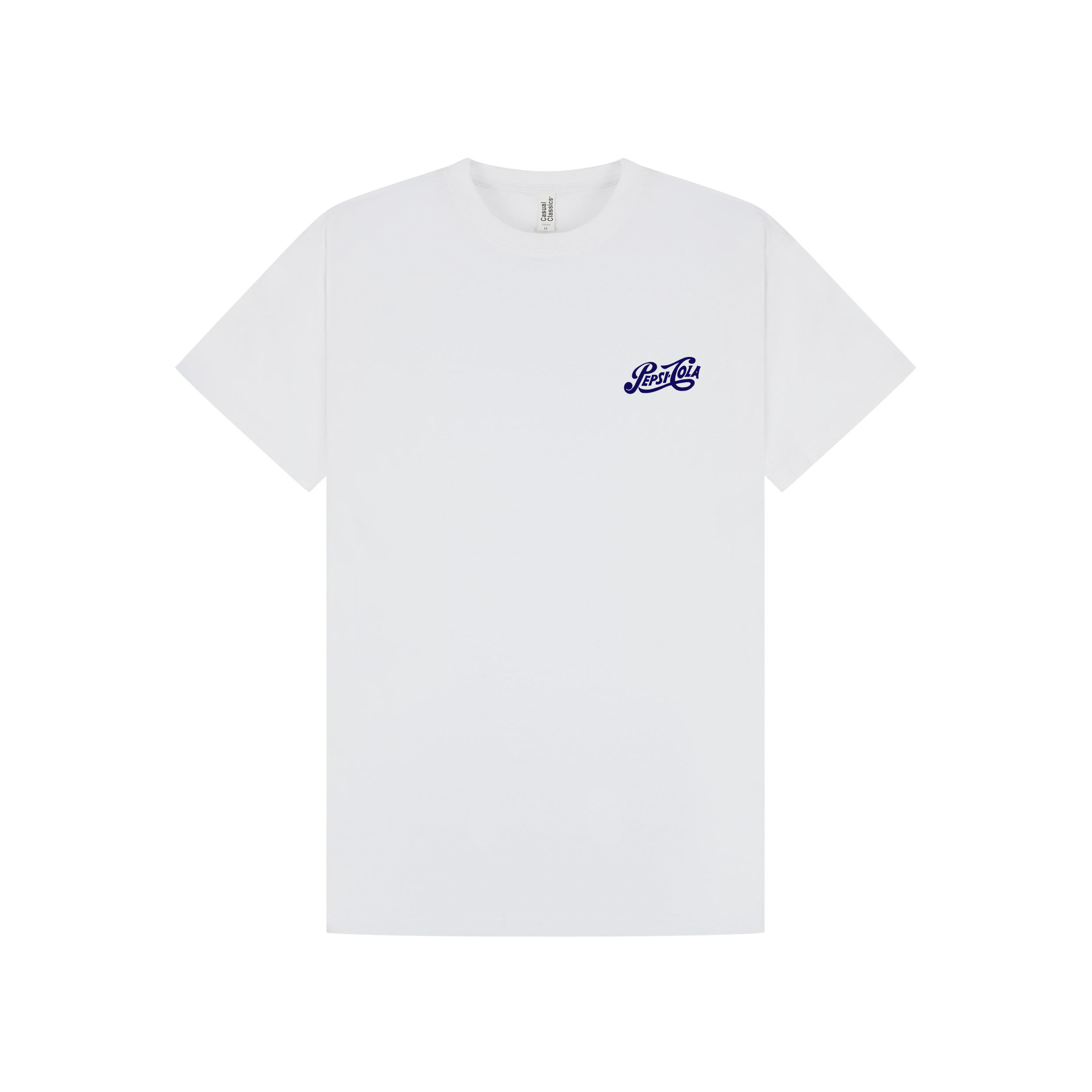 White Printed T-shirt Front