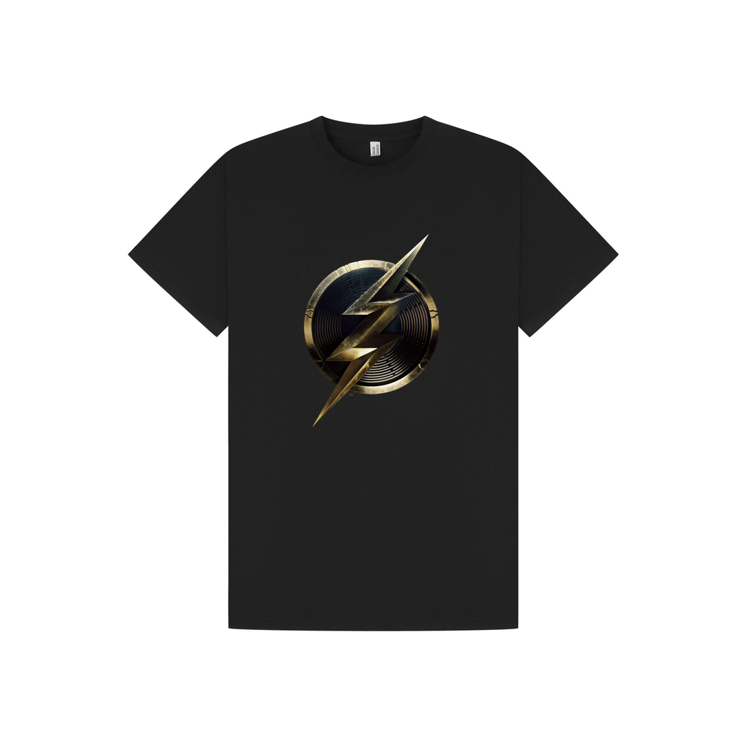 Black Printed T-shirt Front