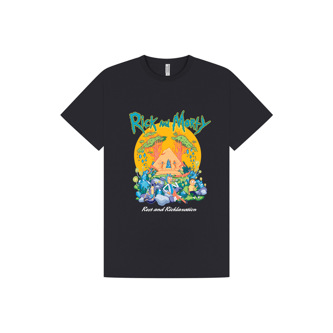 Navy Printed T-shirt Front