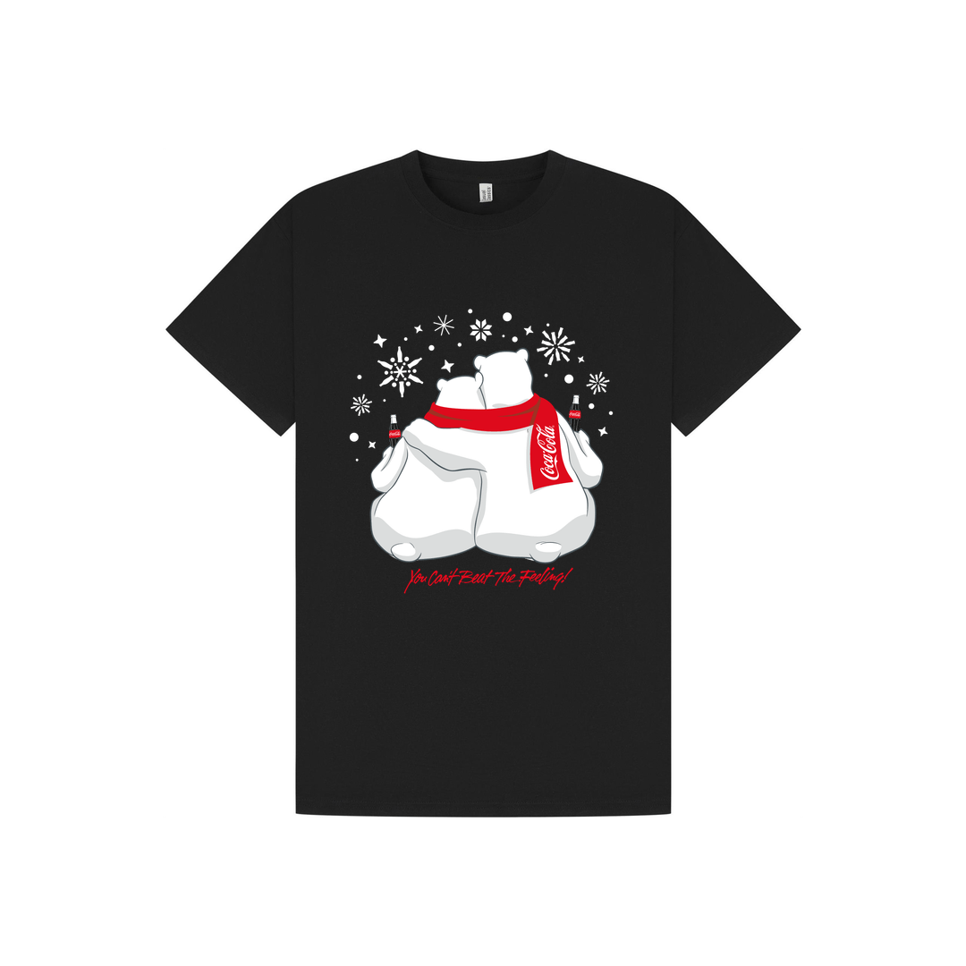 Black Printed T-shirt Front