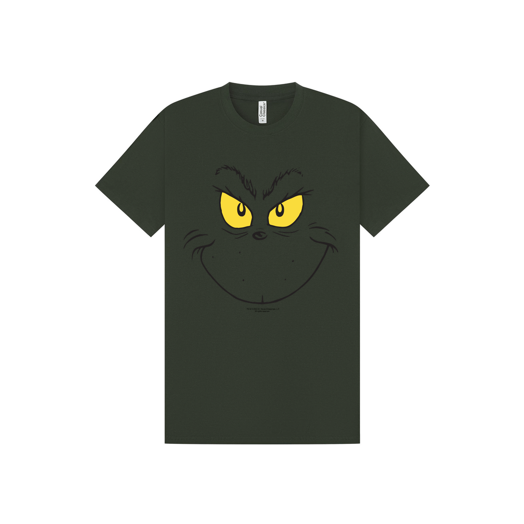 Forest Green Printed T-shirt Front