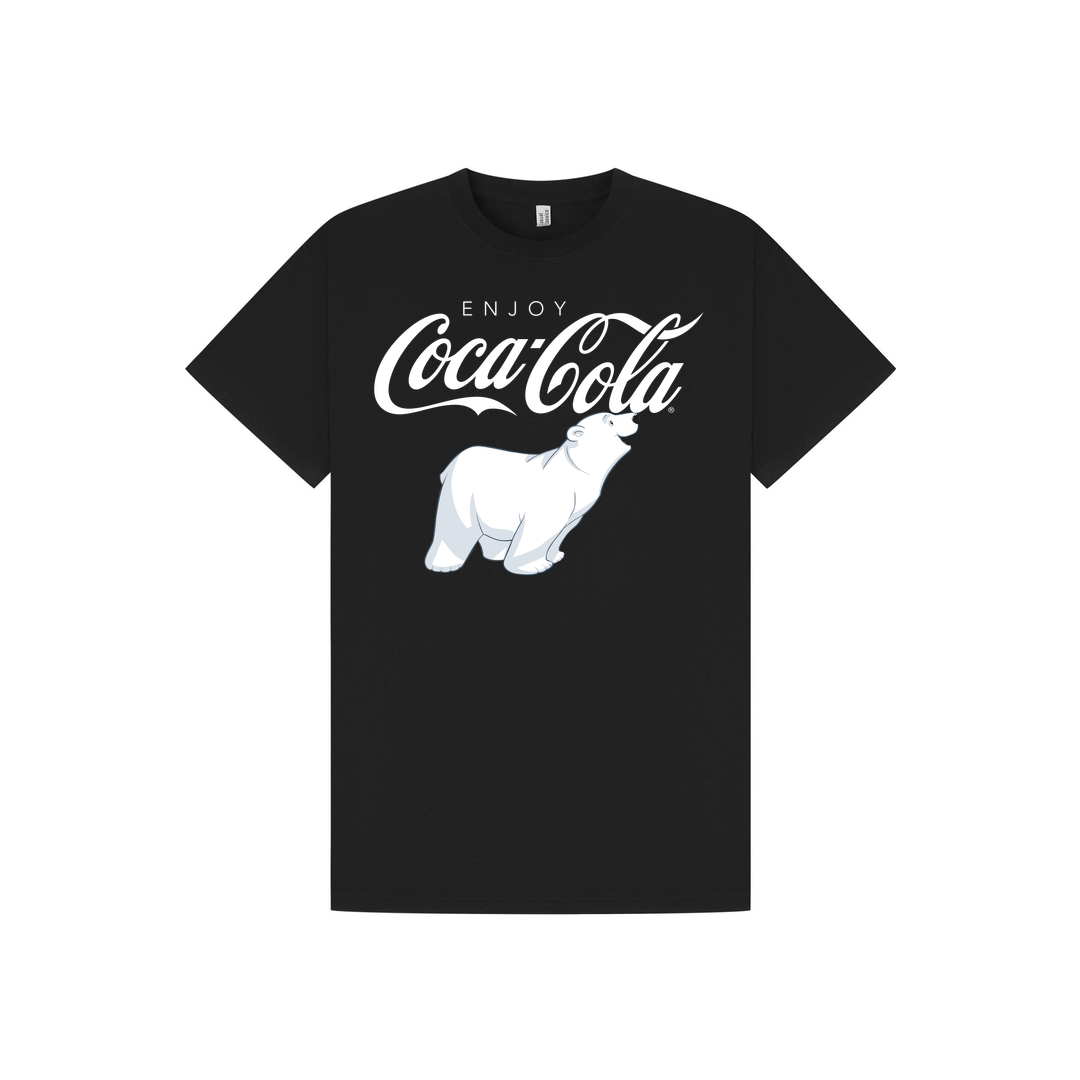 Black Printed T-shirt Front