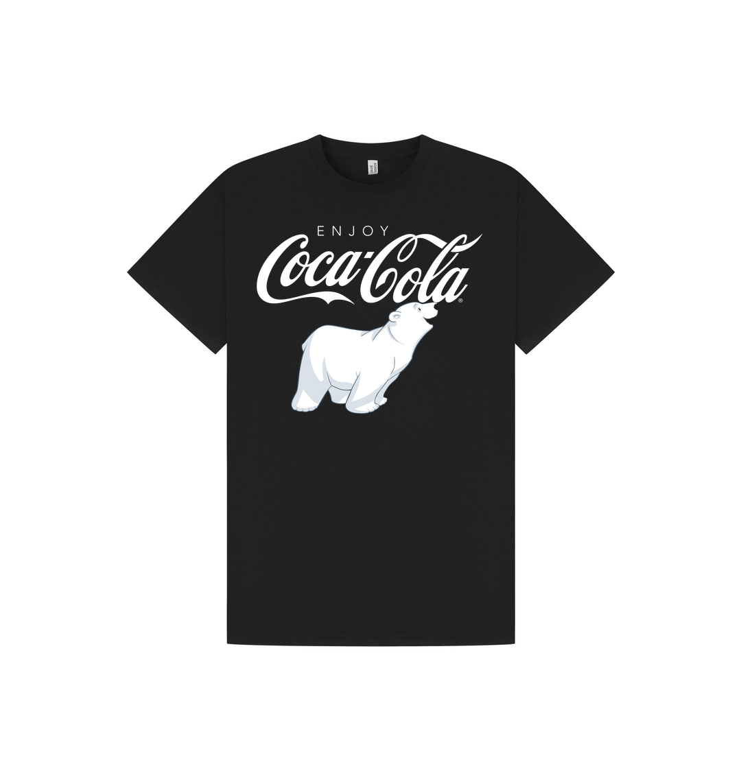 Black Printed T-shirt Front