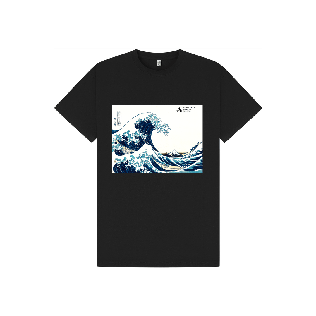 Black Printed T-shirt Front