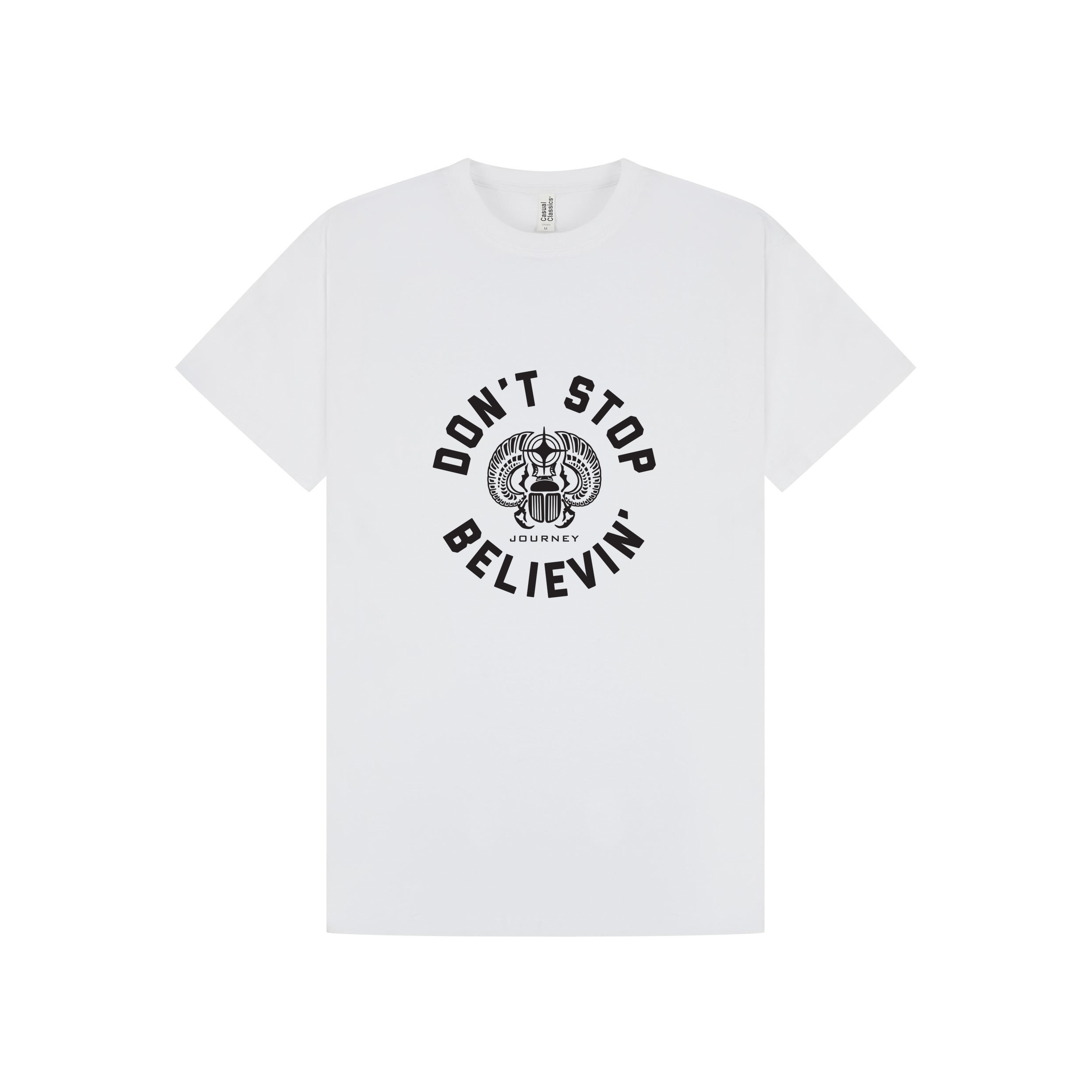 White Printed T-shirt Front