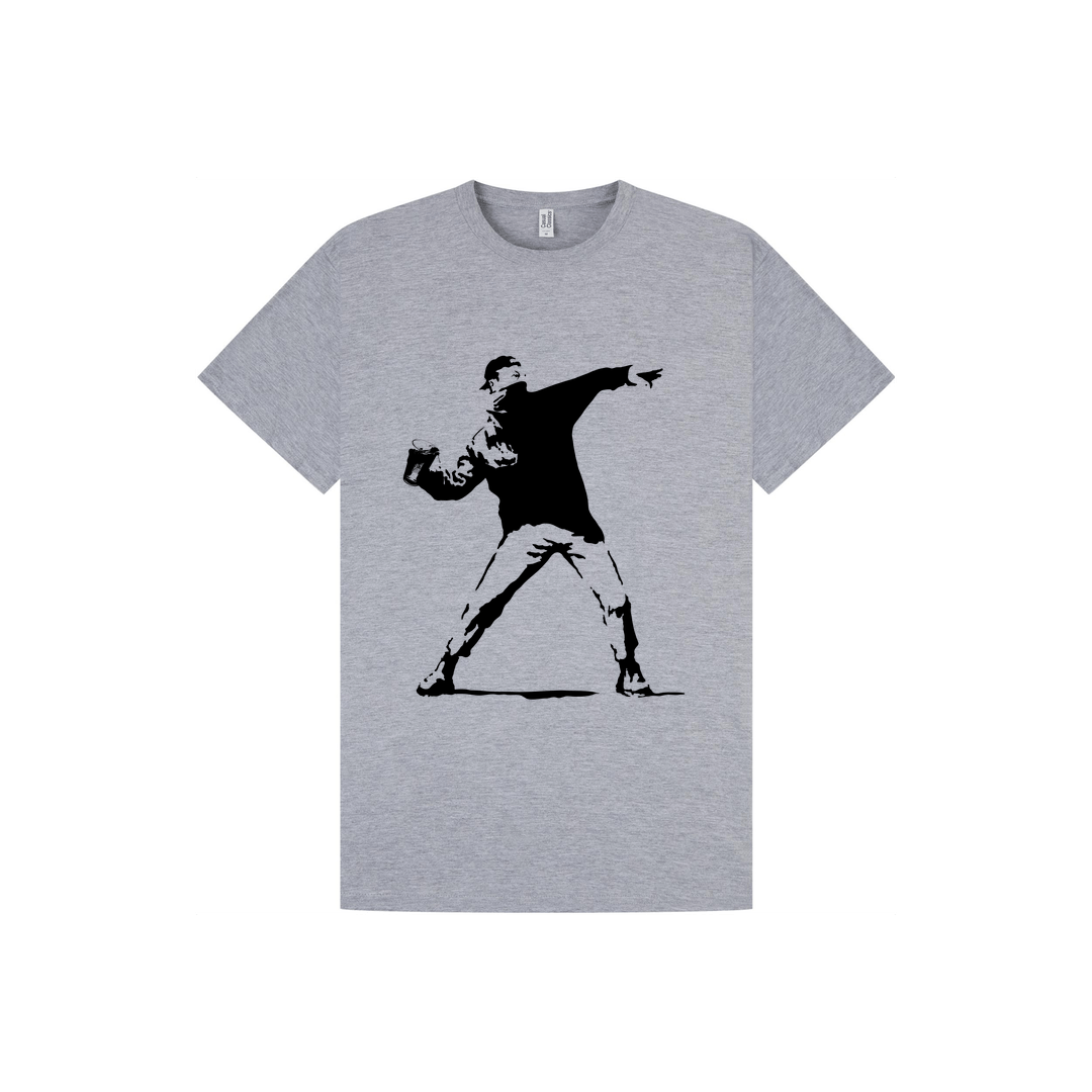 Heather Printed T-shirt Front