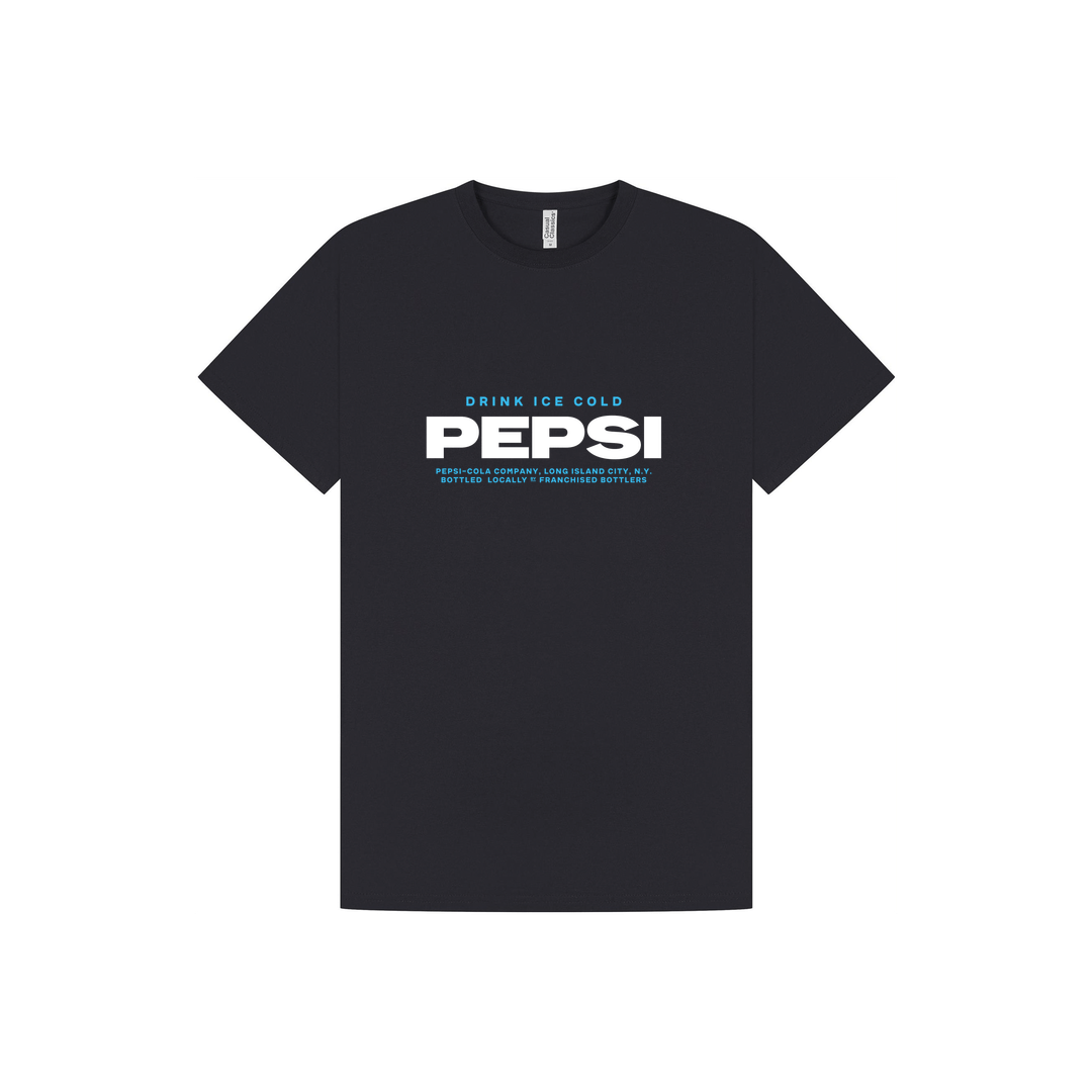 Navy Printed T-shirt Front