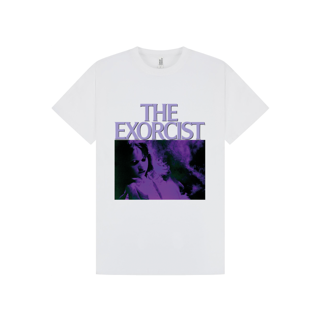 White Printed T-shirt Front