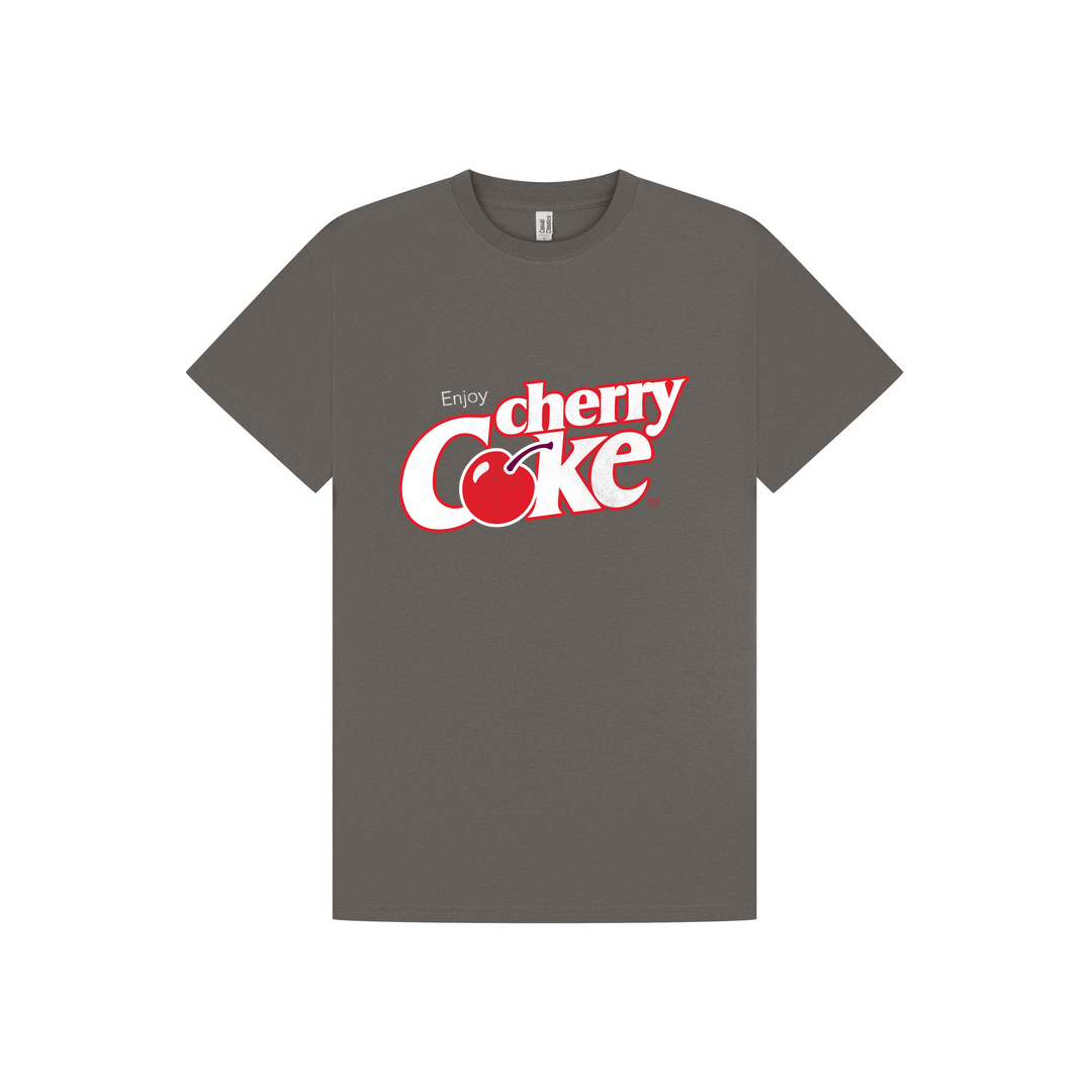 Charcoal Printed T-shirt Front