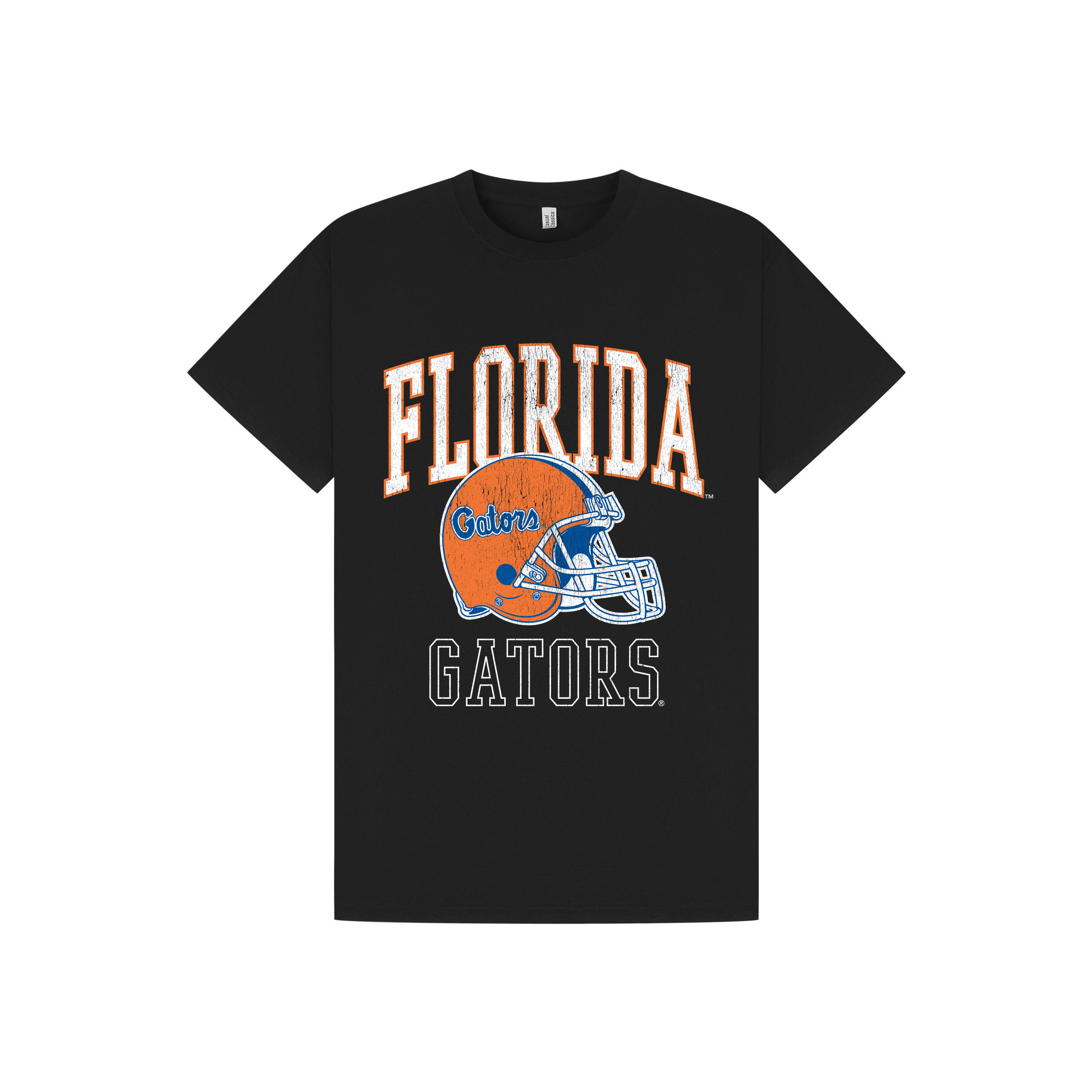 Black Printed T-shirt Front