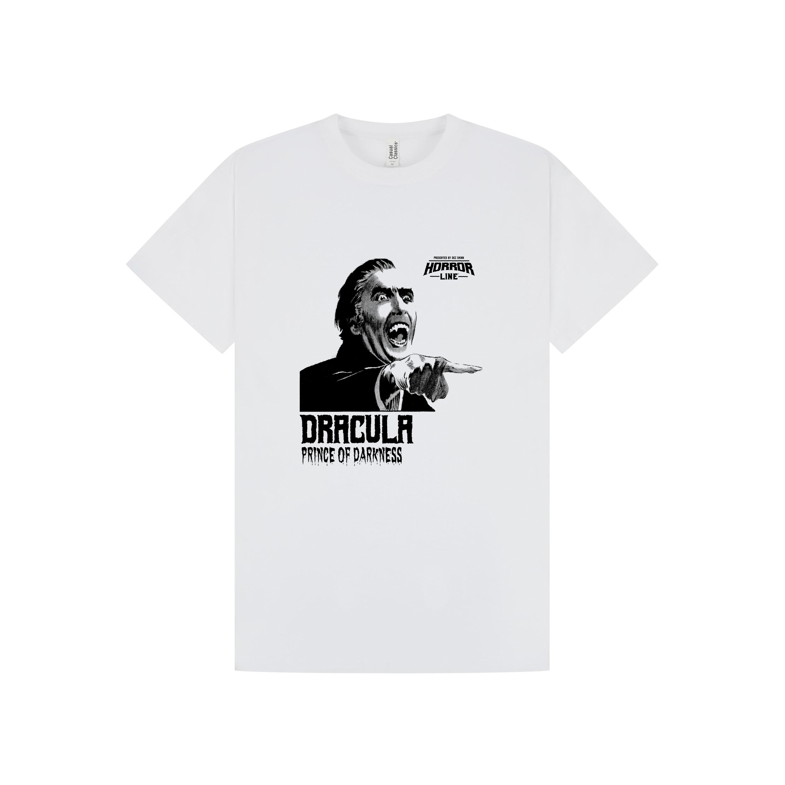 White Printed T-shirt Front