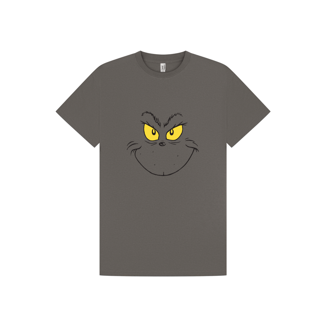 Charcoal Printed T-shirt Front