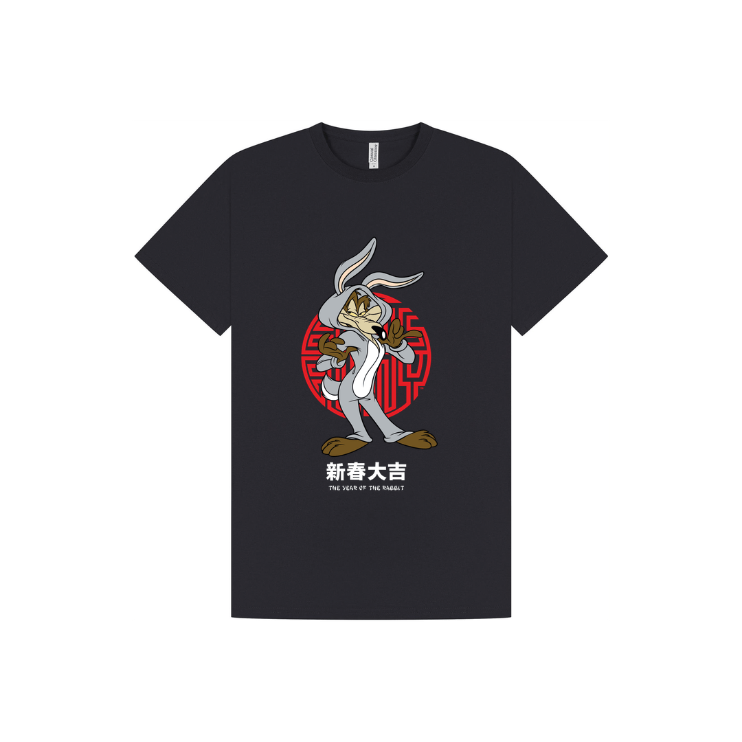 Navy Printed T-shirt Front