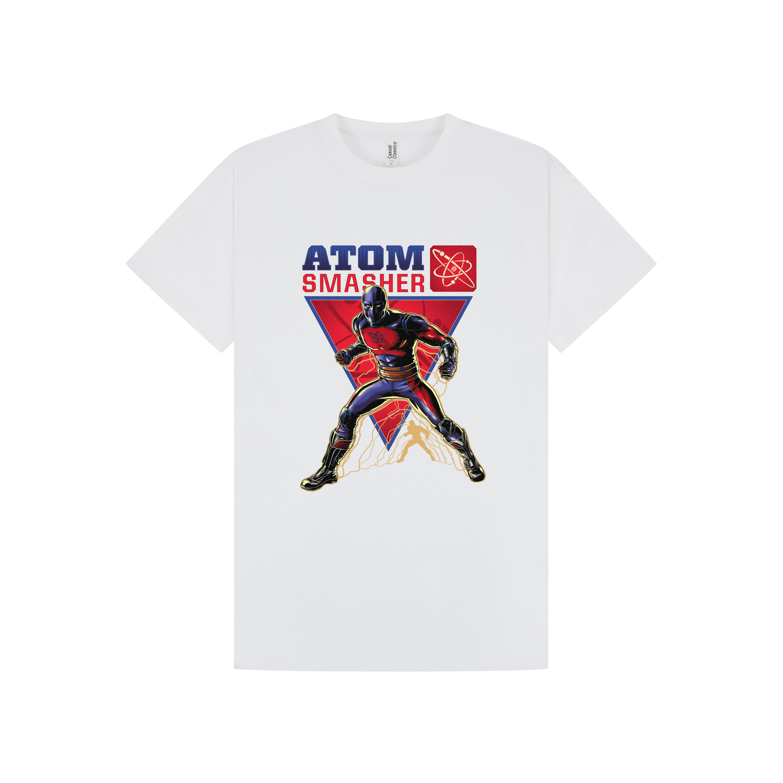 White Printed T-shirt Front