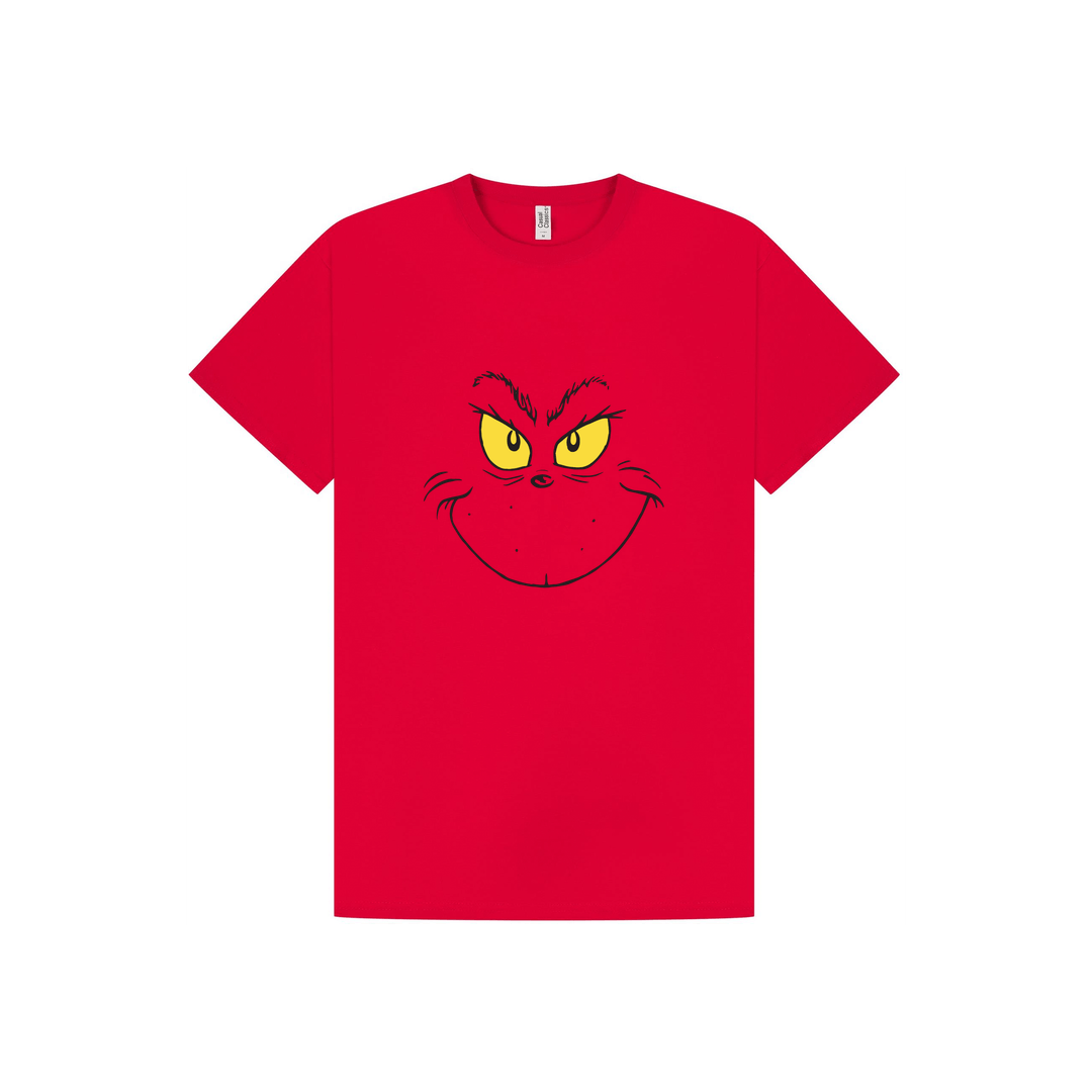 Red Printed T-shirt Front