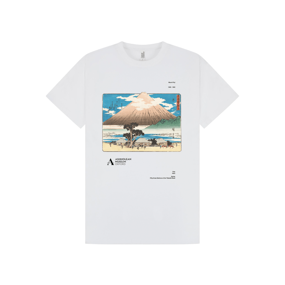 White Printed T-shirt Front