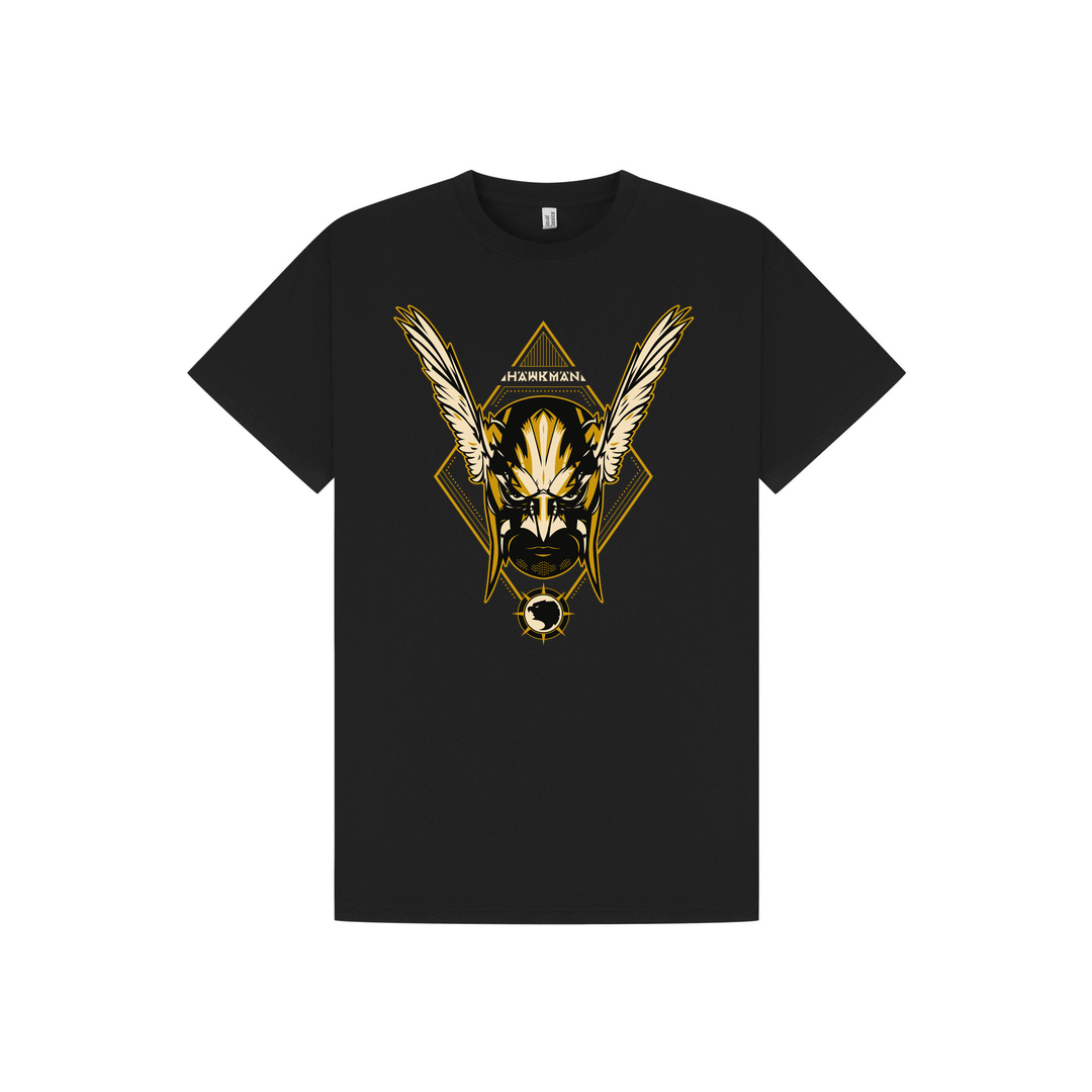 Black Printed T-shirt Front