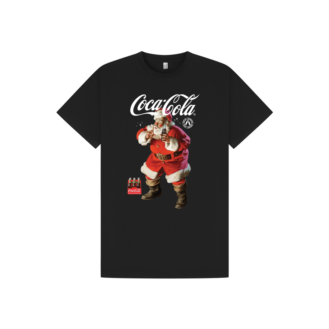 Black Printed T-shirt Front