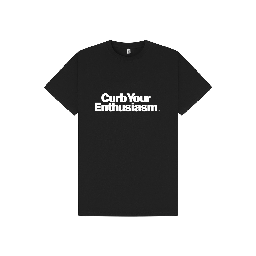 Black Printed T-shirt Front