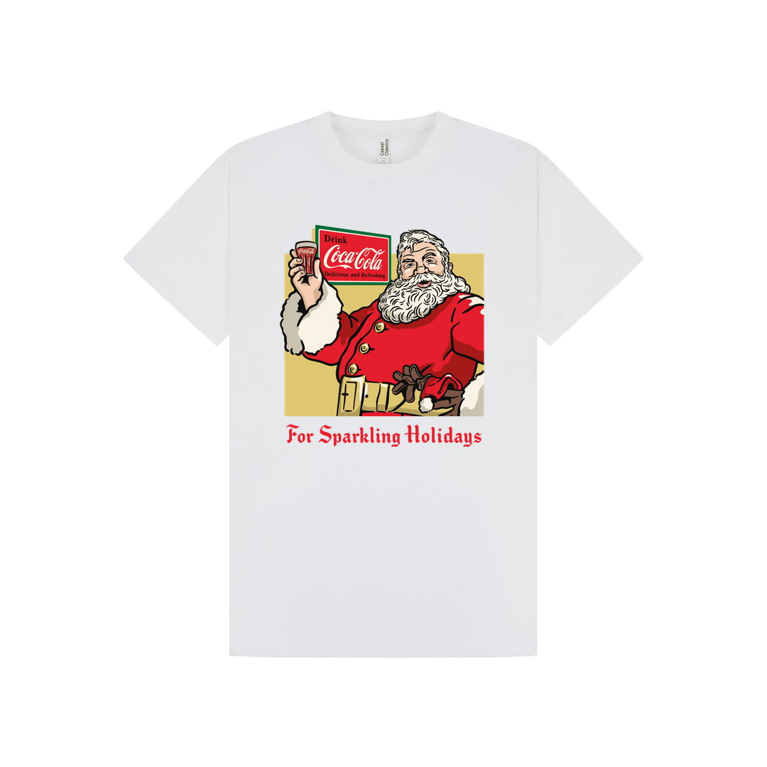 White Printed T-shirt Front