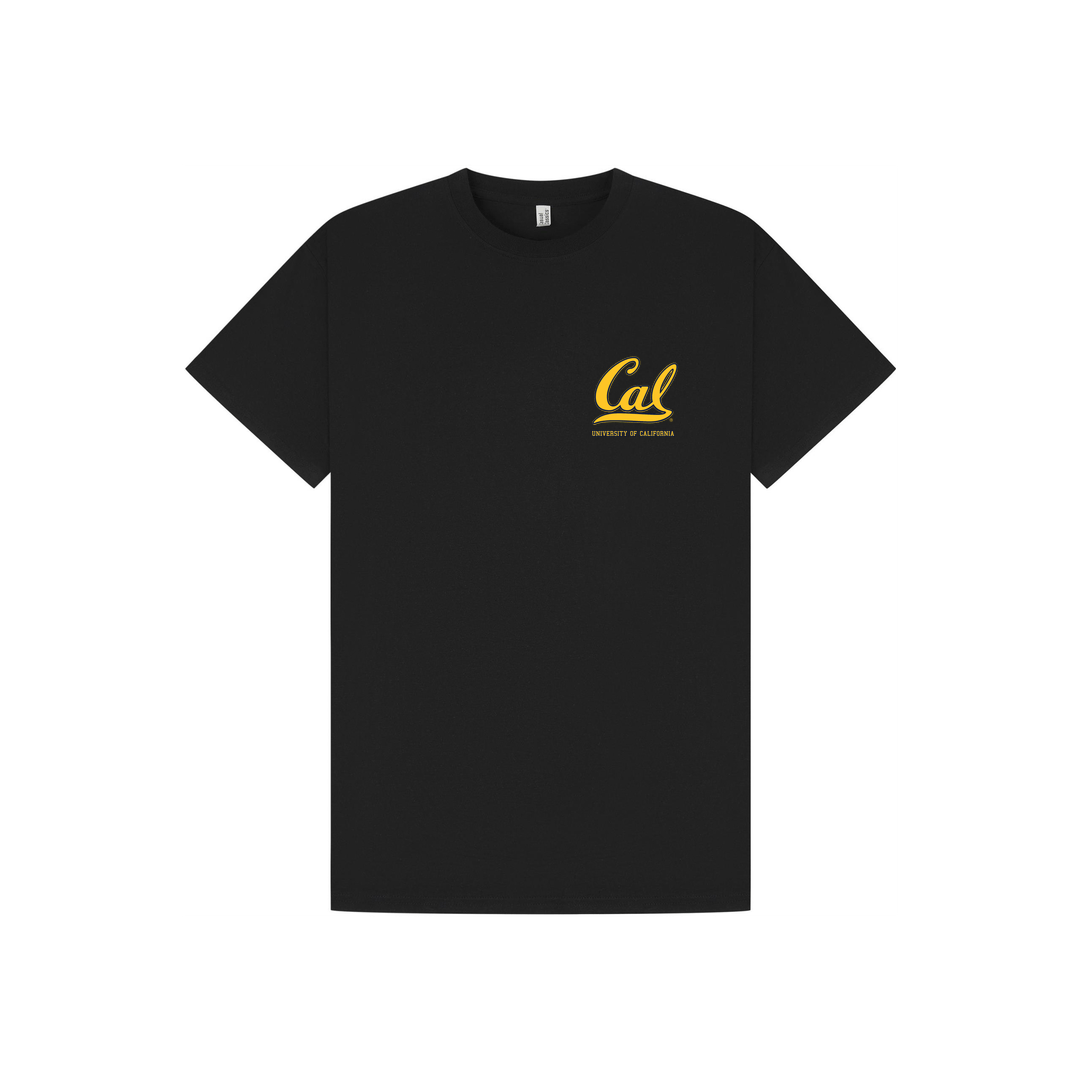 Black Printed T-shirt Front