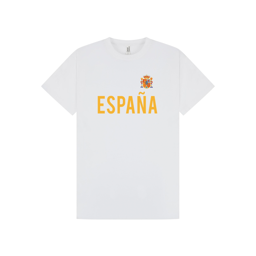 White Printed T-shirt Front