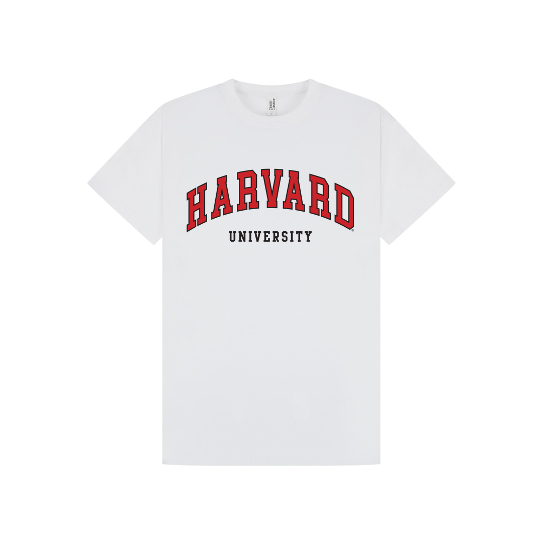 White Printed T-shirt Front