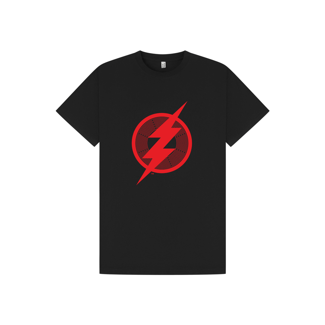 Black Printed T-shirt Front