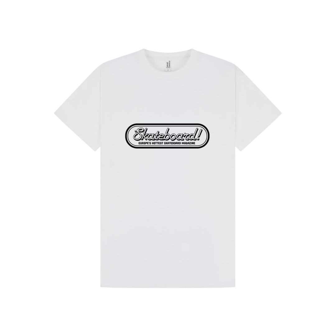 White Printed T-shirt Front