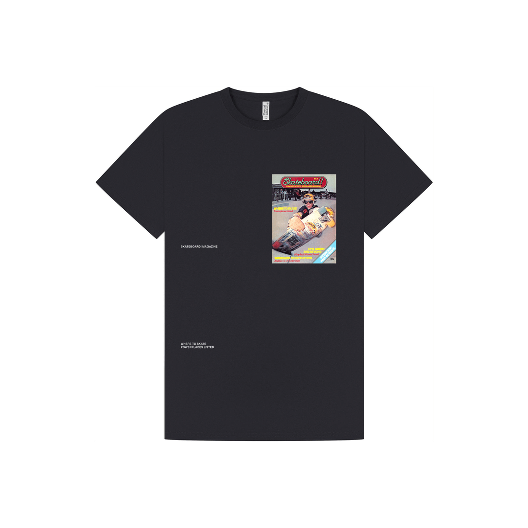 Navy Printed T-shirt Front