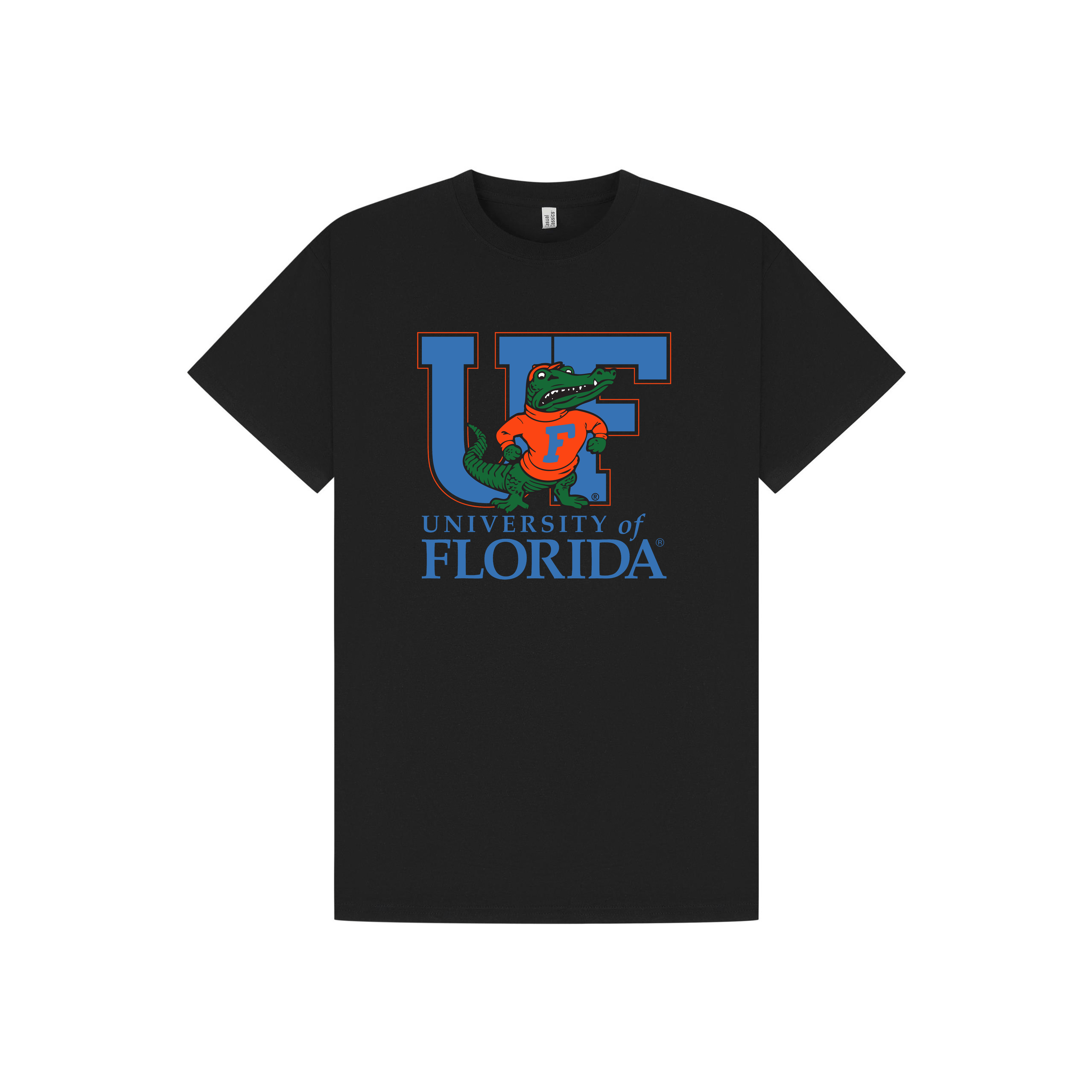 Black Printed T-shirt Front