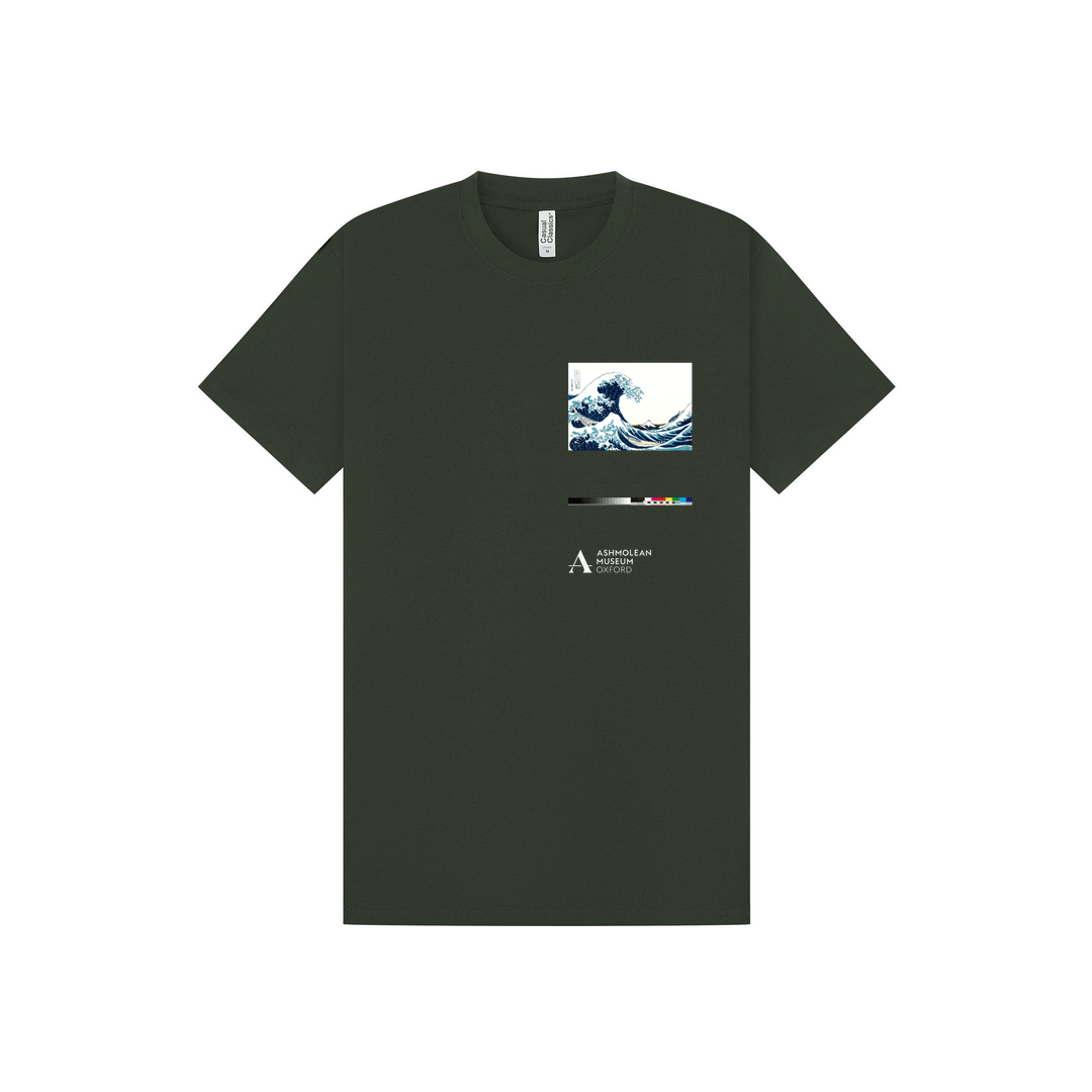 Forest Green Printed T-shirt Front