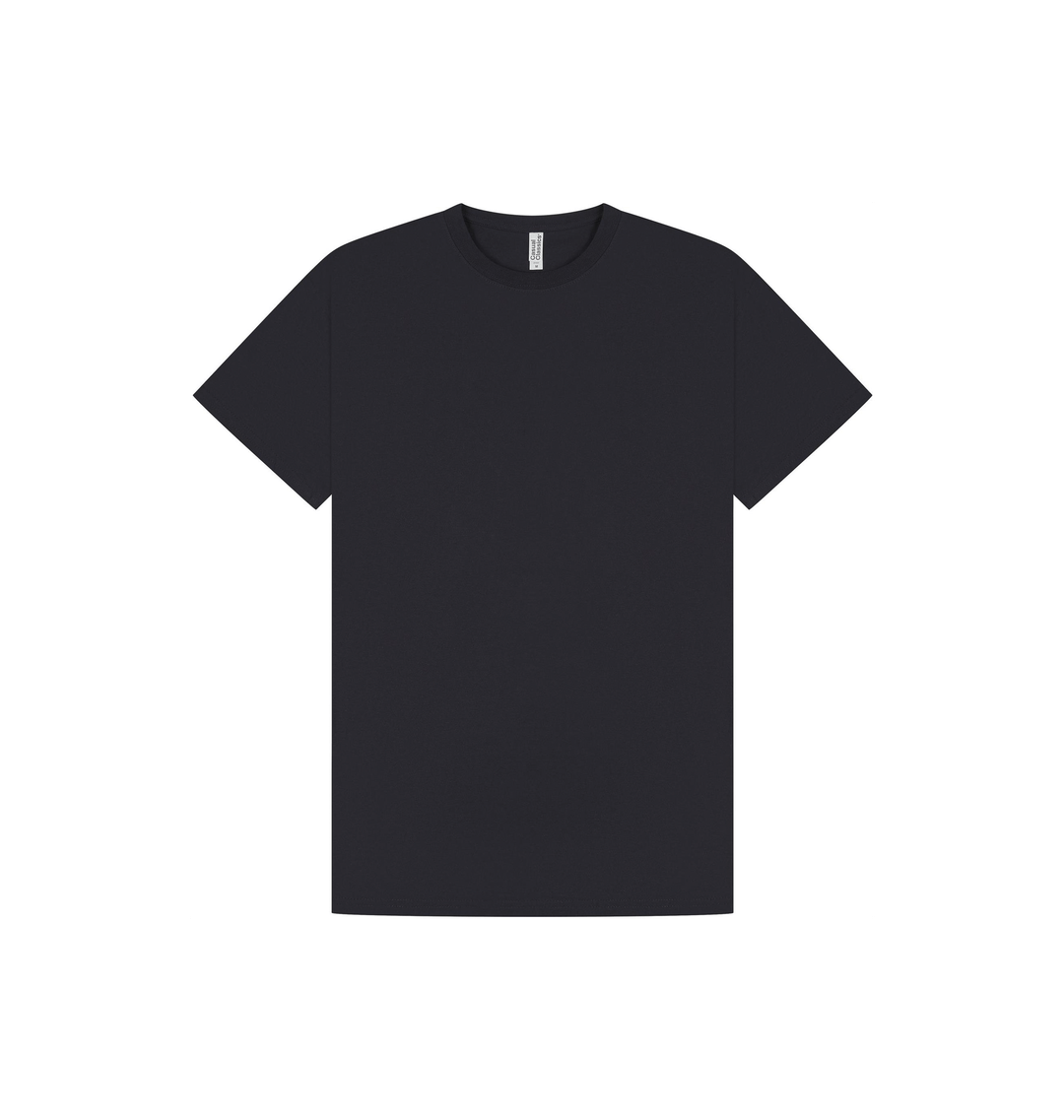 Navy Printed T-shirt Front