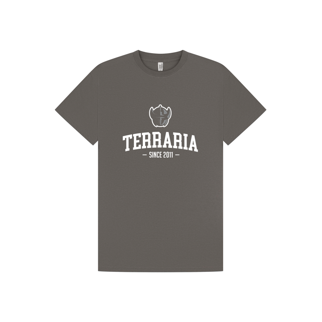 Charcoal Printed T-shirt Front