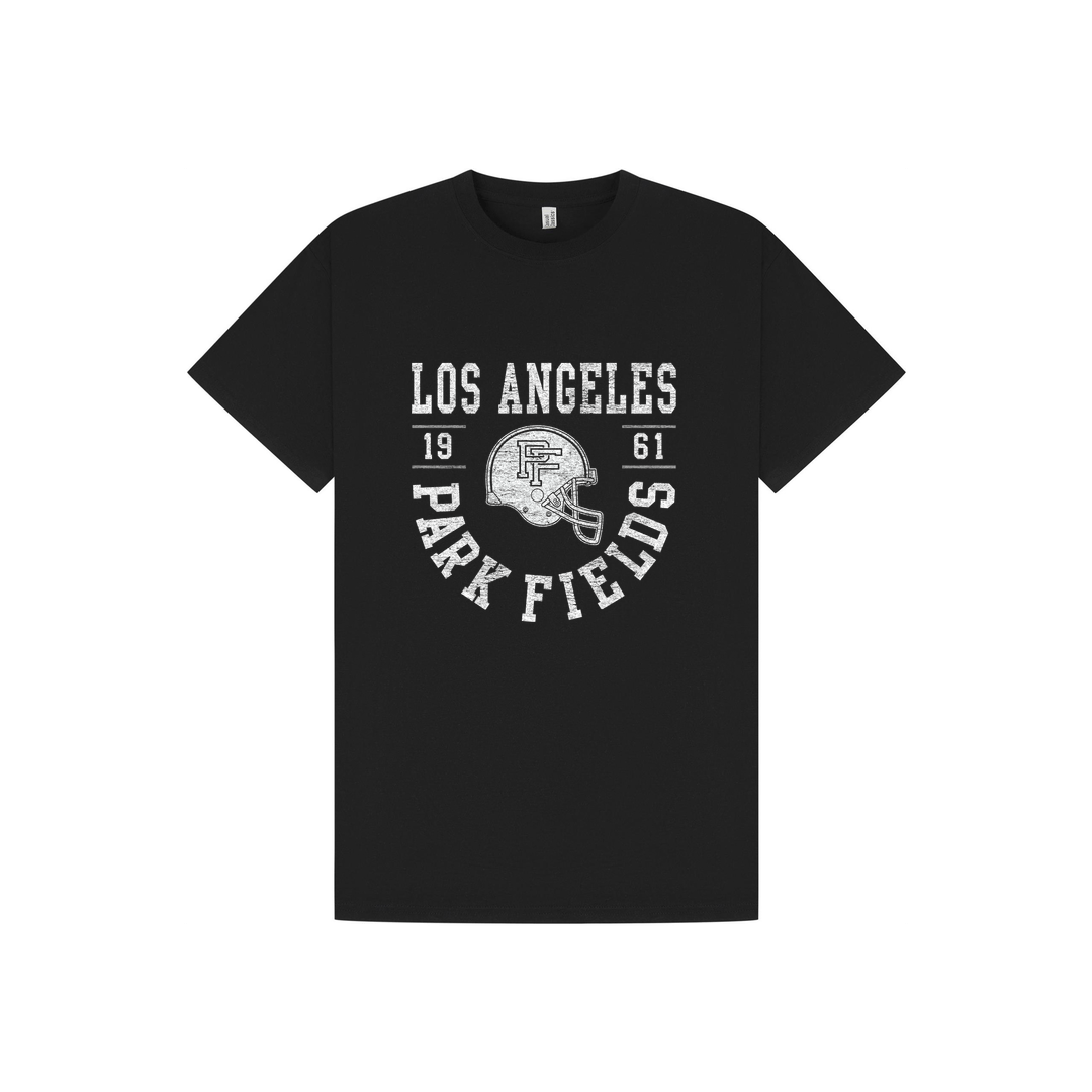 Black Printed T-shirt Front