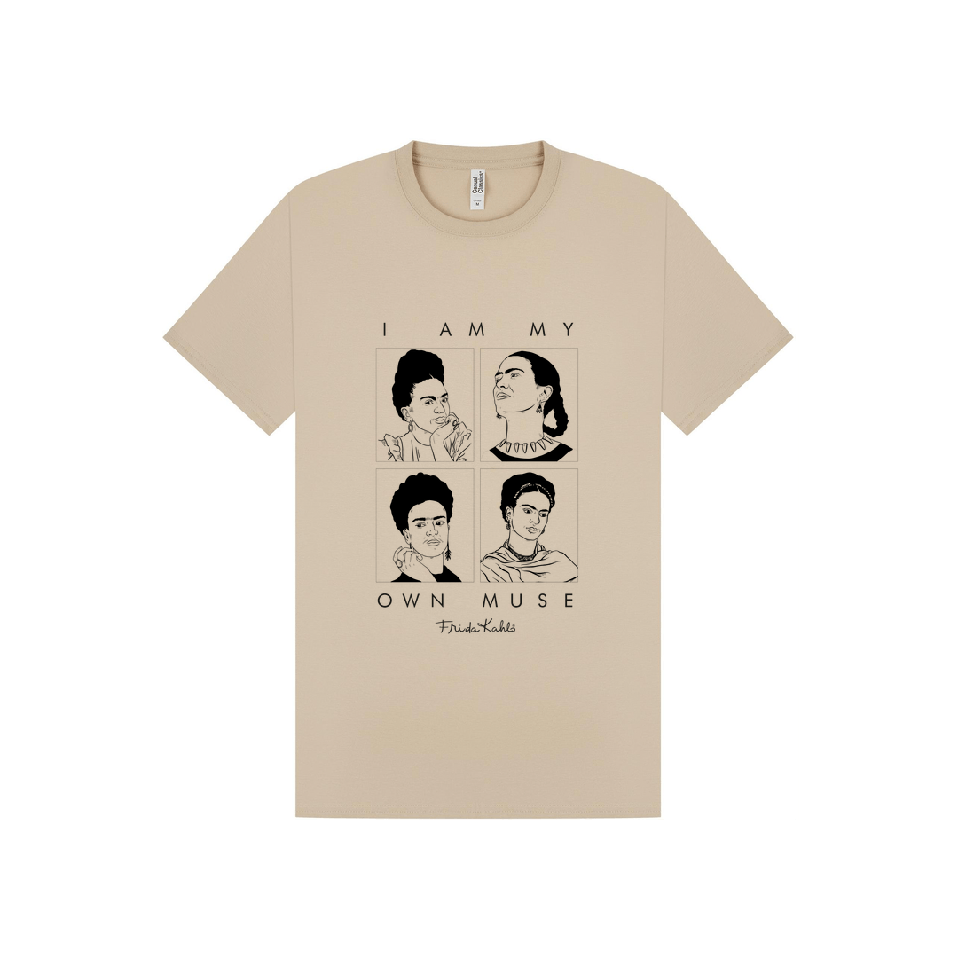 Sand Printed T-shirt Front