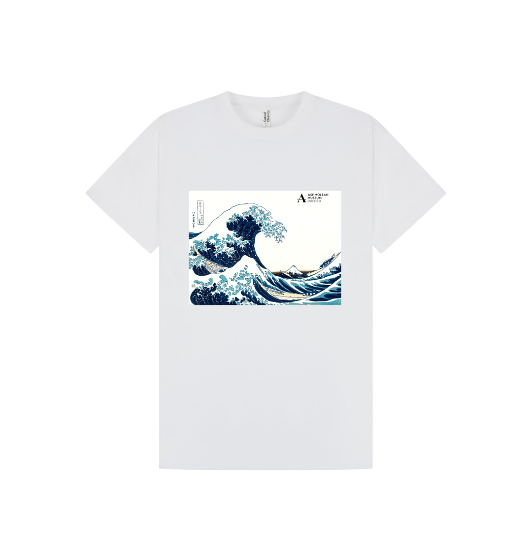 White Printed T-shirt Front