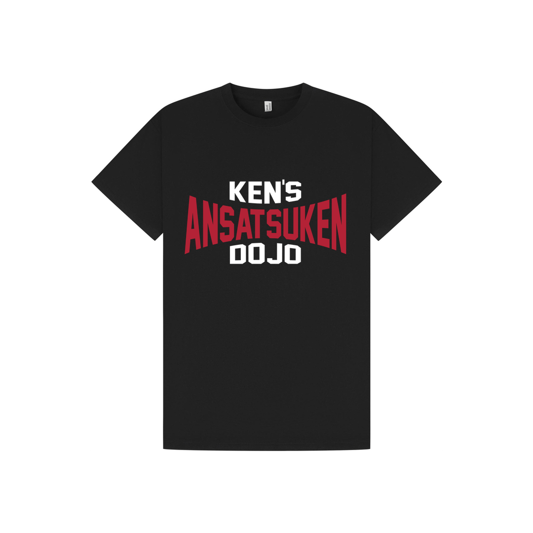 Black Printed T-shirt Front