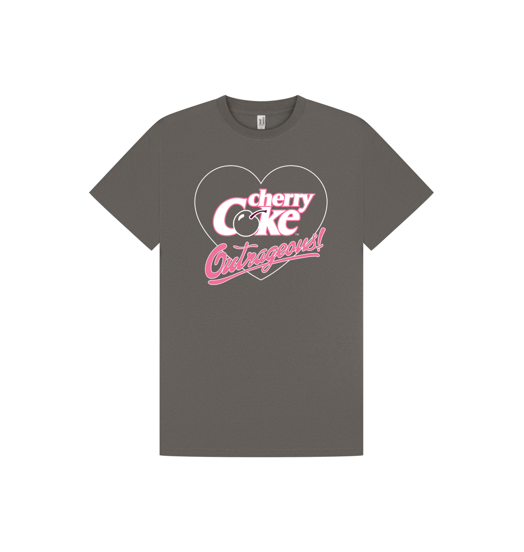 Charcoal Printed T-shirt Front