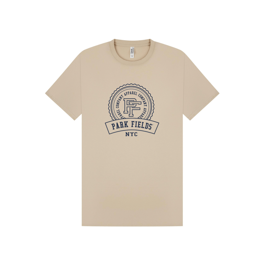 Sand Printed T-shirt Front
