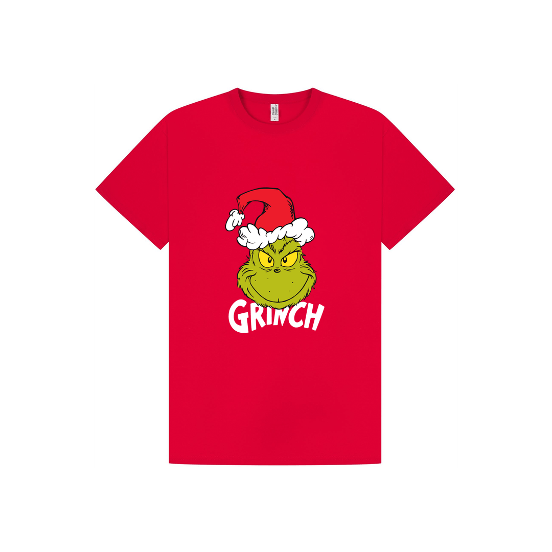 Red Printed T-shirt Front