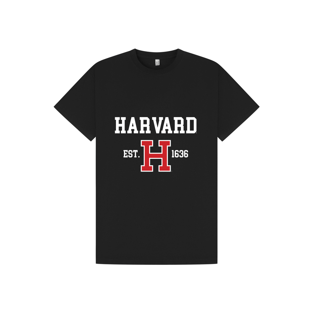 Black Printed T-shirt Front