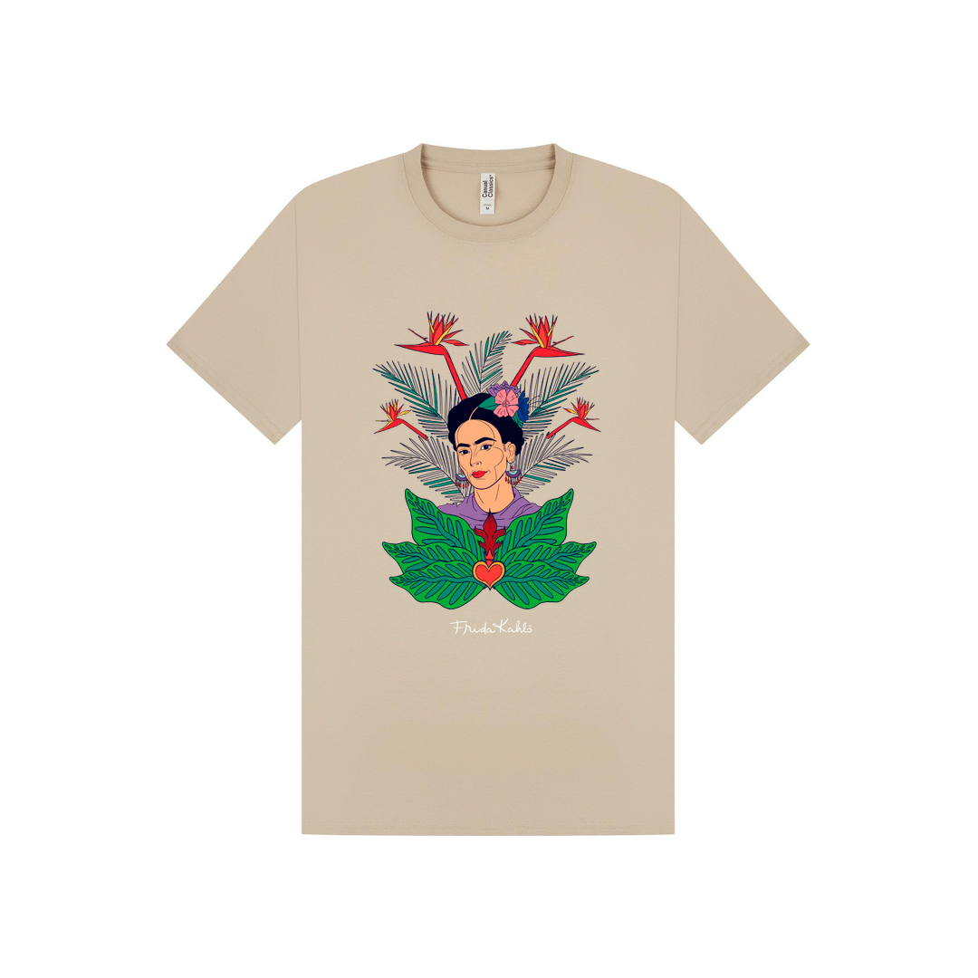 Sand Printed T-shirt Front