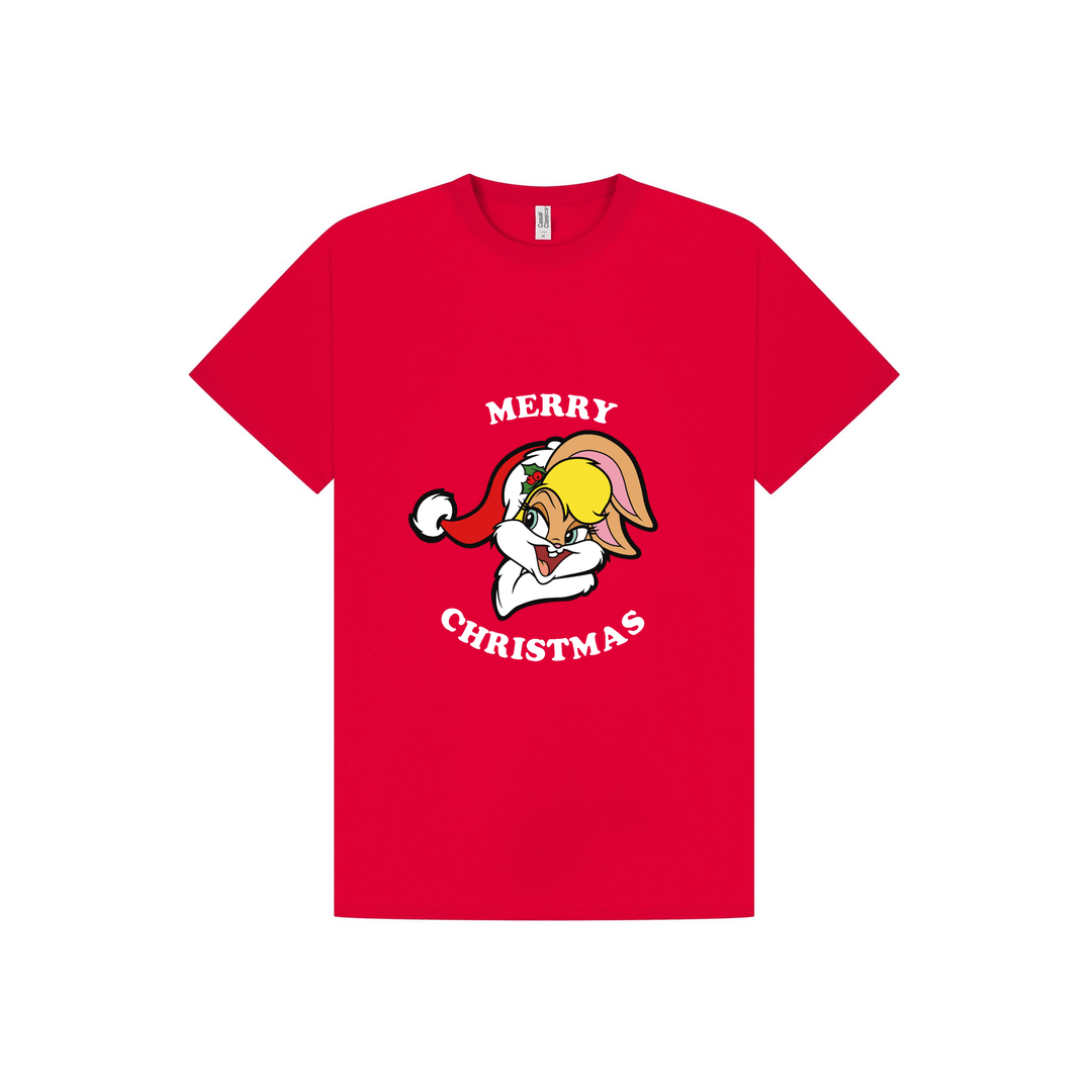 Red Printed T-shirt Front