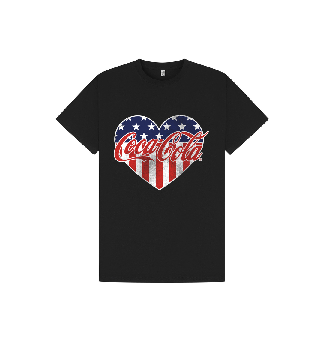 Black Printed T-shirt Front