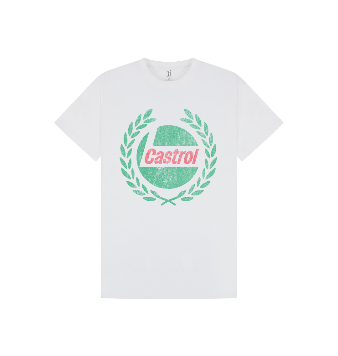 White Printed T-shirt Front